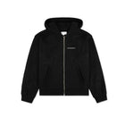 BLACK CHROMA ZIP-UP HOODIE